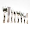 Whiting Oriana Sterling Flatware Set 
