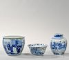 Three Canton Export Porcelain Items