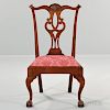 Carved Cherry Side Chair