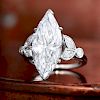 Important Van Cleef & Arpels 6.47-Carat Diamond Ring