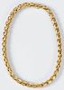 18kt. Woven Link Necklace
