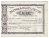 Barnum & Bailey Limited Stock Share Certificate.