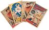 Set of Four Ringling Brothers and Barnum & Bailey Combined Shows Magazines and Daily Reviews. 1921-1925.