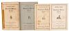 Set of Four Hagenbeck-Wallace Circus Route Books. 1920-1923.
