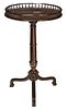 Chippendale Style Mahogany Tilt Top Stand