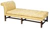 Chinese Chippendale Style Upholstered Day Bed