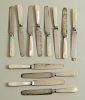 12 Mother of Pearl Handled Knives