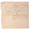 Confederate Pass Signed by Captain William C. Quantrill