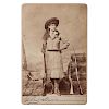 Annie Oakley Cabinet Card by Gilbert & Bacon