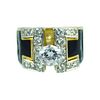 David Webb Style 18 Karat 2.41 Carat Diamond Ring