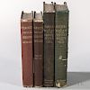 Science and Medicine, Four Volumes by Hermann von Helmholtz (1821-1894) and Moritz Heinrich Romberg (1795-1873).
