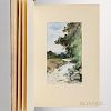 Tennyson, Alfred Lord (1809-1892) The Brook  , Manuscript Illustrated by Alfred Laurens Brennan (1853-1921)