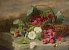Eloise Harriet Stannard, (British, 1829-1929), Raspberries in Baskets, 1875