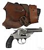 Iver Johnson nickel plated revolver