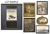 Large group of framed military related items
