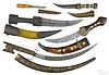 Five Middle Eastern & North African bladed weapons