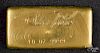 Silver Towne 10 ozt. gold bar.