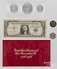 Two US bicentennial silver uncirculated sets, etc.