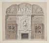 ALBERT CHARLES TISSANDIER (1839-1906): DESIGN FOR INSTALLATION OF A COLLECTION