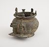 SOUTH INDIAN BRONZE PUJA BOWL