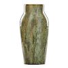 FULPER Tall vase, Leopard Skin Crystalline glaze