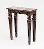 REGENCY ROSEWOOD CONSOLE TABLE