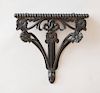 PAIR OF ANGLO INDIAN CARVED HARDWOOD WALL BRACKETS