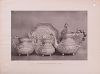 20TH CENTURY SCHOOL: DESIGNS FOR INDIAN SILVER: FIVE PLATES