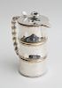 INDIAN SILVER-PLATED EWER, MARKED P. ORR & SONS, MADRAS, ELECTRO