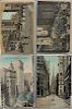 COLLECTION OF POSTCARDS OF NEW YORK, ORGANIZED BY ARCHITECTURE AND LOCATION