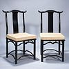 Chinese Lacquer Chairs