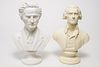 Thomas Jefferson & Fredric Chopin Cast Busts