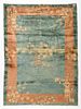 Antique Chinese Rug: 4'2'' x 5'8''