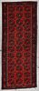 Antique Central Asian Rug: 4' x 9'10''