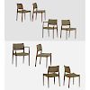 NIELS O. MOLLER Set of eight dining chairs