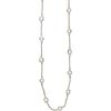 DIAMOND & WHITE GOLD "BY THE YARD" NECKLACE