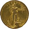 U.S. 1907 ST. GAUDENS HIGH RELIEF $20 GOLD COIN