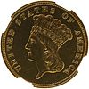 U.S. 1859 $3 GOLD COIN