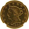 U.S. 1889 $2.5 GOLD COIN