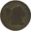 U.S. 1795 LIBERTY CAP 1C COIN