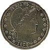 U.S. 1909-O BARBER 25C COIN