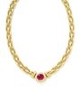 An 18 Karat Yellow Gold, Ruby and Diamond Collar Necklace, T. Foster & Co., 60.50 dwts.
