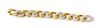 An 18 Karat Bicolor Gold and Diamond Bracelet, 28.70 dwts.