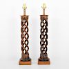 Pair of Frederick Cooper HELIX Table Lamps