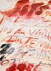 Cy Twombly Yvon Lambert Exhibition Poster