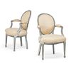 PAIR OF FRENCH FAUTEUILS