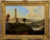 "West Point on the Hudson" Victor De Grailly (19C)