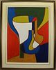 Signed, 1979 Cubist Painting