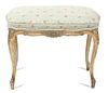 A Louis XV Style Painted Tabouret