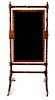 A George III Style Mahogany Cheval Mirror